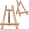 Small Tabletop Display Stand 8 inch Wooden Table Top A-Frame Artist Easel Canvas Photo Picture Sign Holder Stand...