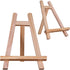 Small Tabletop Display Stand 8 inch Wooden Table Top A-Frame Artist Easel Canvas Photo Picture Sign Holder Stand...