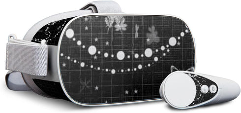 MightySkins Skin Compatible with Oculus Go Mobile VR - Black Butterfly | Protective, Durable, and Unique Vinyl Decal wrap Cover | Easy to Apply, R...