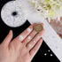 PH PandaHall 6 Sizes White Flat Back Pearls Cabochon 690pcs Flat Pearls Gems for Cup Nails Crafts Shoes Hairband Scrapbooking Embellishment Makeup...