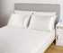 Lanest Housing Satin-Silk Pillowcase Queen, White Satin Pillowcase for Hair and Skin, Breathable, Super Soft, Cooling Pillow case Queen-Standard S...