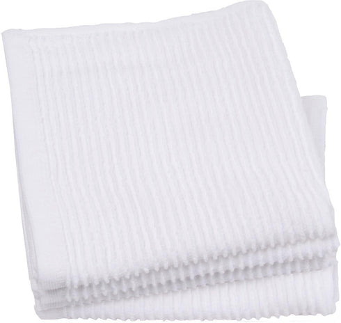 Now Designs Ripple Kitchen Dishcloth, Set of 4, White...