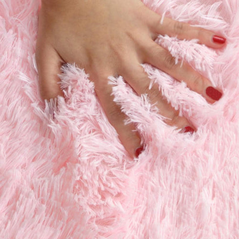 Ultra Soft Indoor Modern Square Area Rugs Fluffy Non-Slip Floor Carpets Silky Mat for Living Room Bedroom Kids and Baby Room Nursery and Pet, 1.3 ...