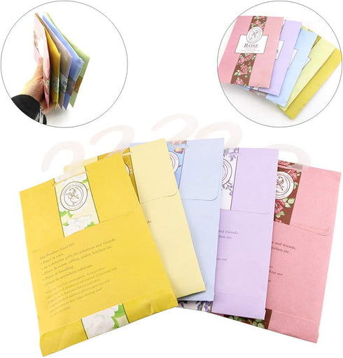 20 Packs Air Freshner Deodorizer Scented Sachets Bags for Drawer and Closet with Hanger...
