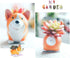 BESSEEK Corgi Flower Pot, Valentine's Day Gifts Cute Plant Pots Animal Planter Cartoon Dog Shaped Container for Home Garden Office Desktop Deco wi...