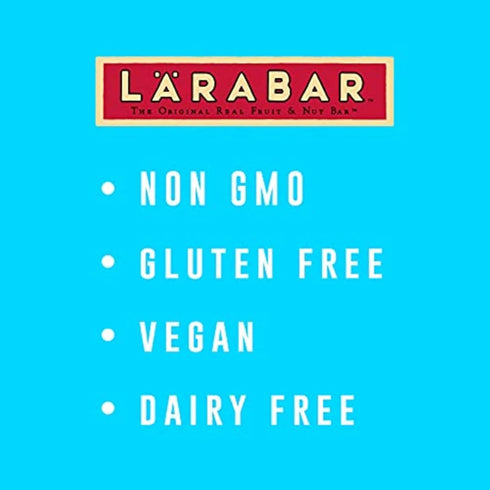 Larabar Peanut Butter Chocolate Chip, Fruit and Nut Bars, Gluten Free and Vegan, 28.8 oz, 18 Ct...