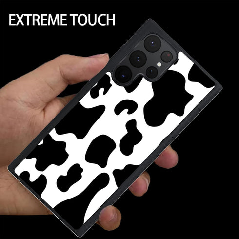 for Samsung Galaxy S23 Ultra Case - Cow Print Pattern Phone case - TPU Shock Absorption Protection Phone Case...