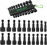 SWANLAKE 20PCS Power Nut Driver Set for Impact Drill, 1/4” Hex Head Drill Bit Set SAE and Metric...