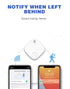 Key Finder,Item Finder Works with Apple Find My (iOS only), Smart Bluetooth Tracker for Suitcase, Bags, Wallets,Pets and More. Replaceable Battery...