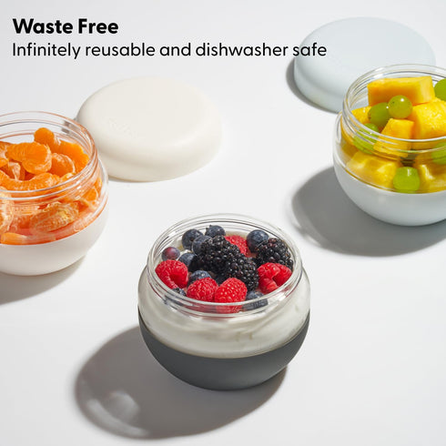 W&P Porter Seal Tight Lunch Bowl Container w/ Lid | Blush 16 Ounces | Leak & Spill Proof, Soup & Stew Food Storage, Meal Prep, Airtight, Microwave...