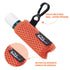 WKieason Lip Balm Sleeves Holder Keychain 3pcs Clip on Chapstick Keychain Holder Pouch Tight-Knit Elastic Lipstick Key Chain Holder (Black)...