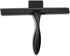 HIWARE All-Purpose Shower Squeegee for Shower Doors, Bathroom, Window and Car Glass - Black, Stainless Steel, 12 Inches...
