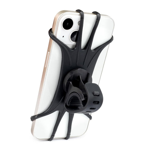 Hoovy Stroller Phone Mount | Silicone Stroller Phone Holder | Cell Phone Holder for Strollers, Shopping Carts, or Handlebars | Phone Holder Mount ...