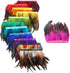 Shekyeon 2yards Rooster Feather Fringe Trim for Costume Decoration (Red)...