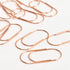 Jumbo Paper Clips, Wide Large Paper Clamps Rose Gold 2 inch 20pcs Durable and Rust Proof Paper Clips for Office, School, Home Supplies(Rose Gold)...