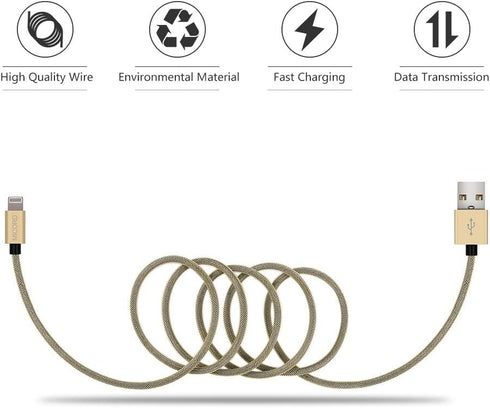 3FT Fast Charging Lightning Cable,Apple MFi Certified USB to Lightning Charger + Sync Cable Compatible with iPhone 11/11 Pro/11 Pro MAX/XS/XS MAX/...