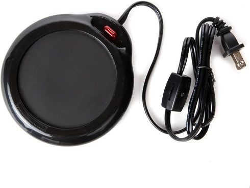 Home-X Mug Warmer, Desktop Heated Coffee & Tea - Candle & Wax Warmer (Black)...