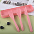 2 Sets Travel Utensils with Case,Reusable Utensils for Lunch Box,Plastic Knives Spoons and Forks Set,Portable Camping Utensil Set Cutlery Set for ...