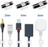 80 PCS Adhesive Cable Clips Christmas Clear Light Strip Mounting Clips Led Light Wire Holder Cable Clamp Organizer for Desk Outdoor Wall Cable...
