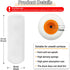 9" Paint Roller Cover, Foam Roller Covers, High Density Foam Paint Rollers, Paint Roller Kit for Painting House, Walls, Ceilings, Doors, Furniture...