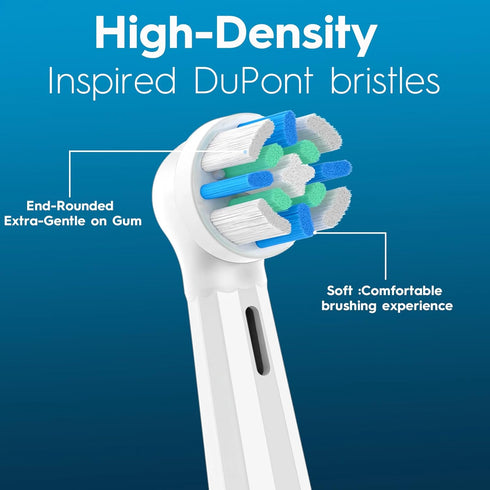 8Pack Toothbrush Replacement Heads Compatible with Oral b iO Series Electric ToothBrush,Replacement brush Heads for iO3/4/5/6/7/8/9/10,WhiteBlack...