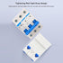 3 Pole 80A Miniature Circuit Breaker Disconnecting Switch PC Flame Retardant DIN Rail Mount for Electrical Safety Easy Installation with Wide Appl...