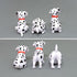 6Pcs Cute Cartoon Dog Figures,Puppy Fairy Garden Figurines Collection Playset,Miniature Moss Landscape DIY Terrarium Crafts Ornament Accessories,H...