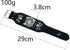 Good Leather Punk Skull Quartz Men's Wrist Watch,Big Dial Skull Women's Watch,Skull+Chains+Rivets Elements,Fashion Gift Watch Cool, Black...