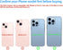 Rear Back Camera Lens Glass Replacement for iPhone 13 Pro & 13 Pro Max All Carriers Pre-Installed Adhesive with Installation Manual and Repair Too...