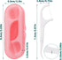 Dental Floss 4 PCS Travel Dental Floss Case Portable Case Refillable Dental Floss Picks Organizer 40 Picks Professional Toothpicks Sticks for Fami...
