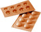 Silikomart Silicone Classic Collection Mold Shapes, Semi-Sphere, Medium...