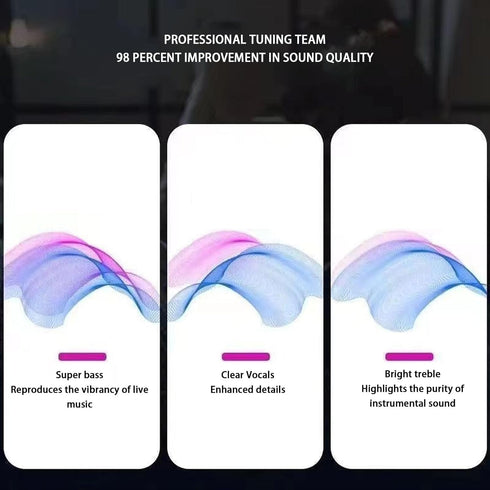 GOWENIC Heart Shaped Heart Earbuds Earphones, Cute Girls Wireless Earbuds with Built in Battery Ships HiFi Stereo Bluetooth Earphones for Music Ca...