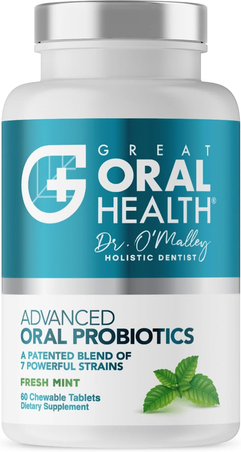 Oral Probiotics for Mouth Bad Breath Treatment for Adults: Dentist Formulated Advanced Oral Probiotics for Teeth and Gums with BLIS K12 M18-60 Che...