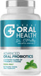 Oral Probiotics for Mouth Bad Breath Treatment for Adults: Dentist Formulated Advanced Oral Probiotics for Teeth and Gums with BLIS K12 M18-60 Che...