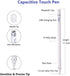 Stylus Pens for Touch Screens, Active Digital Pencil Compatible with iPad/iPad Pro/Air/Mini/iPhone/Other Tablet Drawing&Writing (White)......