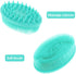 Baby Silicone Body Bath Brush Cradle Cap Brush Soft Hair Massage Brush Hair Scalp Massager for Newborns Toddlers Kids Shower...