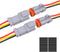 2Pack 3-Pin Waterproof DT Connector Male and Female Wire Connectors with 16AWG 105? 600V Wires and Heat Shrink Tubes, Applicable for Automotive El...