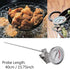 Efeng15“ Long cooking thermometer for oil or candy (2 Pack) with Pot Clip, 2" Dial Instant Read Turkey/Candy/Oil Thermometer for Frying,Cooking of...