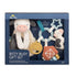 Itzy Ritzy Farm Toy Gift Set - Includes Cow Lovey & Farm-Themed Car Seat and Stroller Toy...
