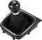 6 Speed Manual Gear Shift Knob with Gaiter Boot for Volkswagen Golf MK5 MK6 2004-2007 for Volkswagen GTI 2006-2009 Black...
