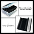 Black Floss Stick, Black Travel Case Floss, 200 Odorless Floss Floss, Toothpick Floss for Oral Cleaning, Oral Care Floss for Adults and Children (...
