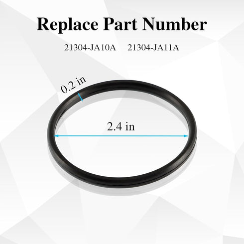 Engine Oil Cooler Gasket?Oil Cooler O-Ring Seal Gasket Compatible with Nissan 350Z Infiniti G35 FX35 QX56 Titan Replace#?21304-JA10A 21304-JA11A...