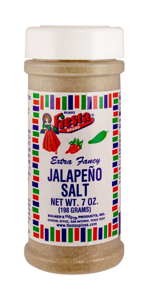 Bolner's Fiesta Extra Fancy Jalapeno Salt, 7 Ounces (Pack of 1)...