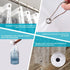 Ga-Geetopia Extra Long - EVA Clear Shower Curtain Liner, Pebble Pattern 72x80 Inch Lightweight Plastic Bathroom Shower Showroom Inner Curtain with...