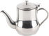 Teapot, 500 ML Stainless Steel Tea Pot Tea Kettle Cold Short Spout Pour with Removable Infuser Gooseneck Modern Teapot for Home Kitchen Hotel Rest...