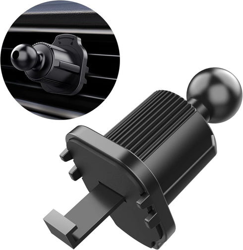 Black Universal Air Vent Clip For Car Phone Mount Cellphone Holder Vent Grip W Joint Ball Dia- For Most Car Phone Bracket Universal Air Vent Clip ...