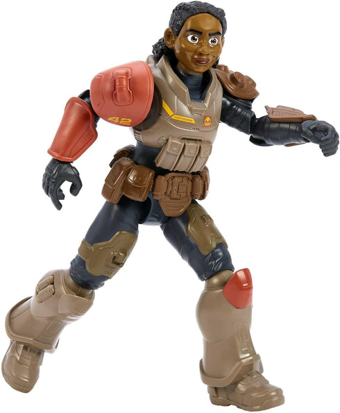 Mattel Disney and Pixar Lightyear 12-in Action Figure with Accessories, Izzy Hawthorne Jr ZAP Patrol with 14 Posable Joints...