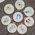 Ebherys Level1 hand embroidery kit for beginners starters,not cross stitch, 2 cute patterns 2 hoops needlepoint kit, DIY work instructions (Sea Ho...