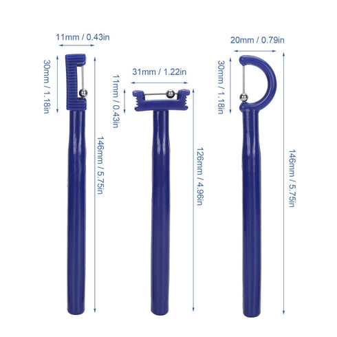 3pcs Tongue Lips Lateralization Training, Oral Muscle Trainer Electric Tongue Muscle Recovery Device for Oral Salivation, Drooling and Dysphagia...