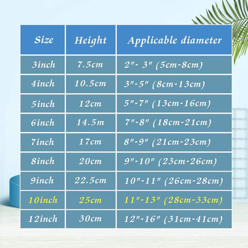Artliving 10 Inch Black 6pcs/Set Plastic Easels Plate Display Stands Picture Frame Stand Holder...